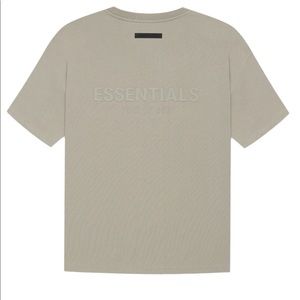 Fear of God Essentials- T-shirt Moss/Goat